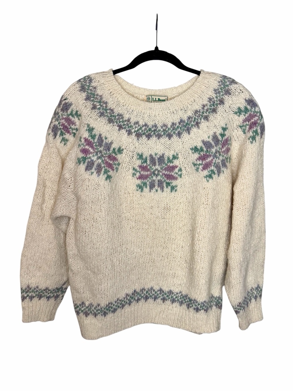 Vintage L.L. Bean Pure Wool Sweater - Size Medium